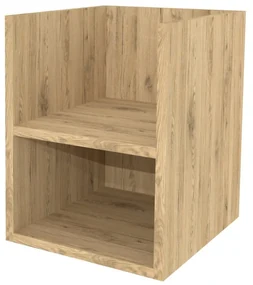 Mereo, Mereo Aira, kúpeľňová skrinka 40 cm, spodná, Multidecor, Dub San remo sand, MER-CN795SDSAN