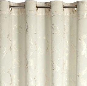 ZATEMŇOVACÍ ZÁVES NA KRÚŽKOCH RAJA 140X250 CM VZOROVANÁ