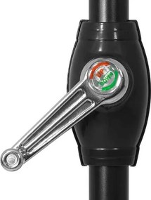 Záhradný slnečník 200 X 130 cm SPRINGOS GU0039 - ecru