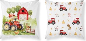 Detexpol Poťah na vankúšik 40x40 cm - Malá farma
