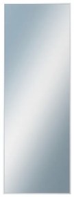DANTIK - Zrkadlo v rámu, rozmer s rámom 50x140 cm z lišty Hliník biela (7003027)