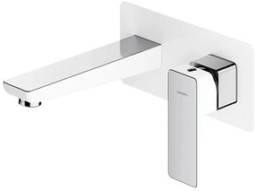 OMNIRES PM7415CRB-Umývadlová batéria na podomietkovú inštaláciu PARMA chróm/biela