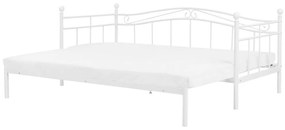 Rozkladacia posteľ 90 cm TULO (s roštom) (biela). Vlastná spoľahlivá doprava až k Vám domov. 1007539