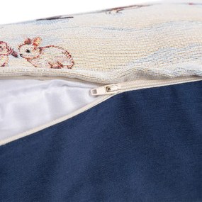 Gobelínová obliečka na vankúš BIELE VIANOCE 45 x 45 cm