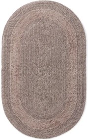 Kúpeľňový koberček Javo Cotton sepia ovál
