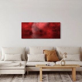Obraz - Mesiac na hladine (120x50 cm)