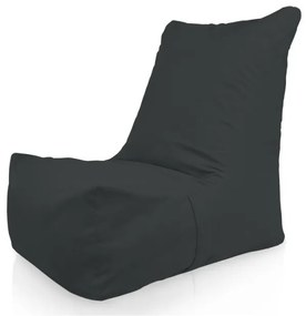 Moderné kreslo DISTINTO tmavo sivá