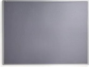 Nástenka VIRGINIA, 1200x900 mm, šedá, hliníkový rám