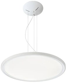 RENDL R10581 MONETA LED závesné svietidlo, kruhové technické biela