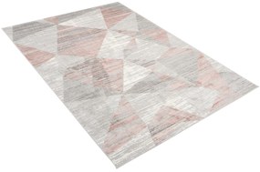Koberec Asthane sivo-ružový Veľkosť: 120x170cm