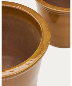 Kvetináče z terakoty v súprave 2 ks ø 47 cm Presili – Kave Home