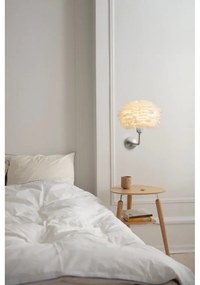 Kovové nástenné svietidlo bez tienidla v striebornej farbe Santé – UMAGE