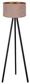 Brilagi - Stojacia lampa VELVET 1xE27/60W/230V wenge/béžová