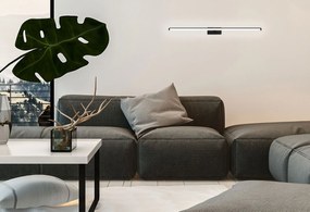 Toolight Toolight, LED kúpeľňové svietidlo nad zrkadlo 12W 50CM APP373-1W, čierna, OSW-05003