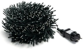 Aigostar - LED vonkajšia vianočná svetelná reťaz 600xLED/8 funkcií 18m IP44 studená biela