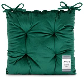 Zamatový sedák 40x40 cm Aleksa – Restilo