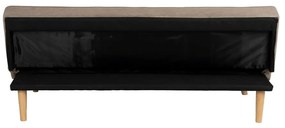 Béžová ženilková rozkladacia pohovka 175 cm – Ixia