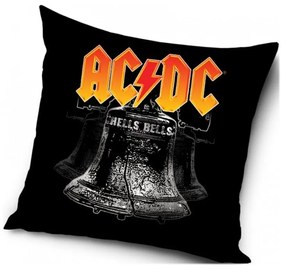 Vankúš AC/DC - motív Hells Bells - 40 x 40 cm
