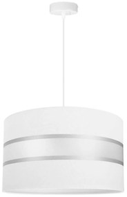 Závesné svietidlo Elegance, 1x textilné tienidlo (výber z 5 farieb), (výber z 3 farieb konštrukcie), (fi 35cm)