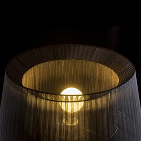 RENDL R12674 BOULOGNE stojanová lampa, dekoratívne čierna