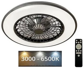 NEDES LED Stropné svietidlo s ventilátorom OPAL LED/48W/230V + diaľkové ovládanie ND3666