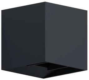 Eglo 74024 - LED Vonkajšie nástenné svietidlo BARCAROLA LED/4,5W/230V IP44 čierna