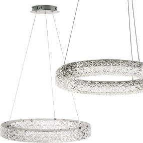 Toolight Toolight, LED stropné svietidlo 50cm, 36W, 4000K, MS005-CP, chrómová, OSW-09615