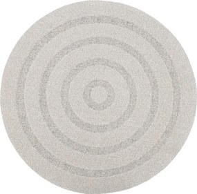 Koberec Agnella Noble Oblos svetlosivý kruh