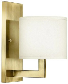 Hinkley HK-HAMPTON1-BB - Nástenné svietidlo HAMPTON 1xE27/60W/230V zlaté