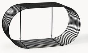 Nástenná kovová polica Curva, Š 61 cm