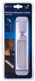 LED svietidlo do skrinky, 1x LED 0,5w 4000k, w, pohybový senzor + vešiak