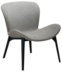 Sivé kreslo z textílie buklé Paragon – DAN-FORM Denmark