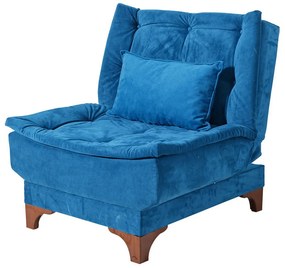 Kreslo Kelebek Berjer Dark Blue