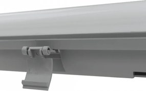 Sada hermetického svietidla LED žiarivky do garáže 120 cm povrchová montáž