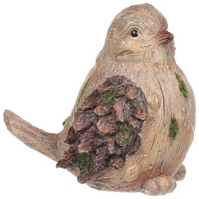 Vtáčik dekorácia, polyresin, 13 x 17 x 15,5 cm