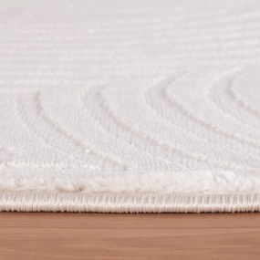 Ayyildiz, Behúň Sahara 1113 Cream, 80x250, biela, obývacia izba