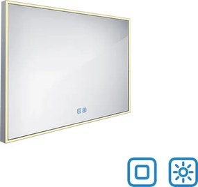 Nimco LED zrkadlo 1000x700 s dvoma dotykovými senzormi - ZP 13004VX