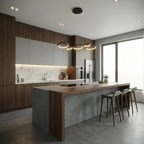 Toolight Toolight, LED stropné svietidlo 85cm, 35W, 4000K, 2000lm, APP1923-CP, čierna, OSW-66065