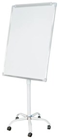Magnetická plastová flipchart tabuľa na kolieskach 70 x 100 cm