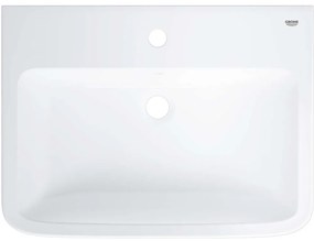 GROHE Start Edge závesné umývadlo s otvorom, s prepadom, 600 x 448 mm, alpská biela, 39950000