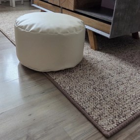 Praktik home Sedací vak RELAX POUF beige - 25 x 45 cm cm