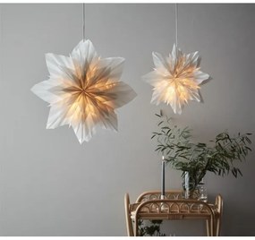 Markslöjd 705835 - Vianočná dekorácia NEELA 1xE14/25W/230V pr. 60 cm šedá