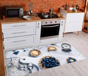 Protišmykový koberec / behúň ANDRE 33570 strieborný / béžový