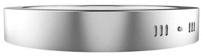 ACA Lighting LED prisadené svietidlo ARCA 18W/230V/6500K/1510Lm/120°/IP20, kruhové matné