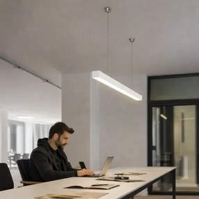 Brilagi - FULLDAY LED závesné svietidlo 20/30/40W/230V 2700/4000/6000K 120cm biela