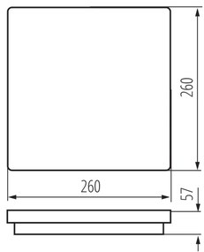 Kanlux 38781 - LED Vonk. sv. so senz. BENO 24/30W/230V 3000/3500/4000K IP65 biela