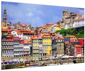Obraz - Ribeira, Portugalsko (90x60 cm)