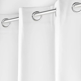 Biely termo/odhlučňovací záves z mikrovlákna 135x180 cm Micropolar – douceur d'intérieur