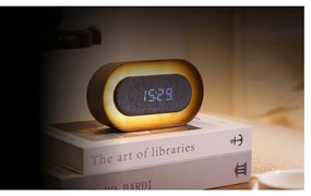 Digitálny budík Lumos Walnut – Gingko