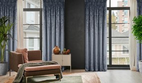 ZATEMŇOVACÍ ZÁVES NA PÁSKE DARIA 140X270 CM SIVÁ